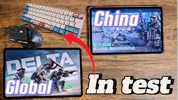 Delta force mobile CN & Global test with mouse and keyboard #video