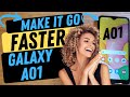 How do i make my samsung galaxy a01 run faster tested and this really works