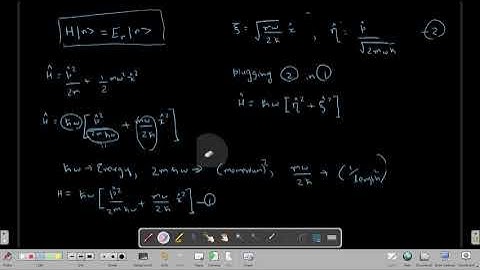 Matrix Formulation of Simple Harmonic Oscillator