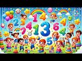 Count 1 to 20 with the Number Song! 🎵 Fun Learning for Kids | #kidssongs #learning