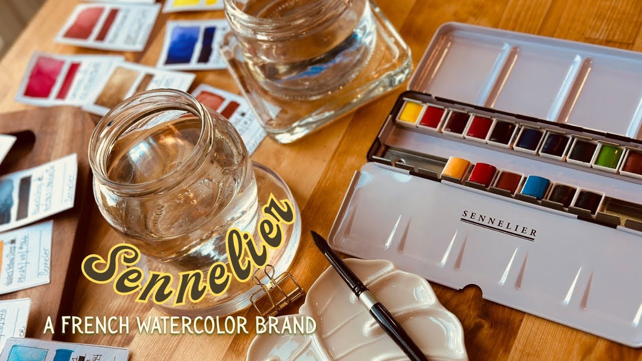 Swatching You Tube’s Least Talked About Watercolors + NEW 100% Cotton Sketchbook Review!!!