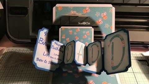 brother scan n cut tutorials twist n pop special shaped interactive card