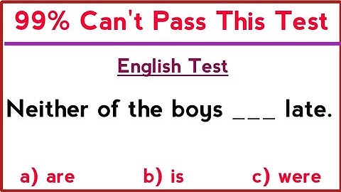 Mixed Grammar Test 🌟 99% Can