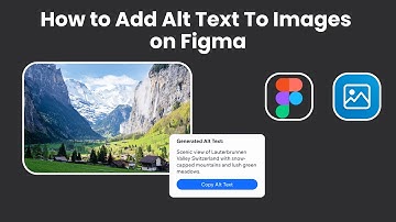 How to Add Alt Text on Figma