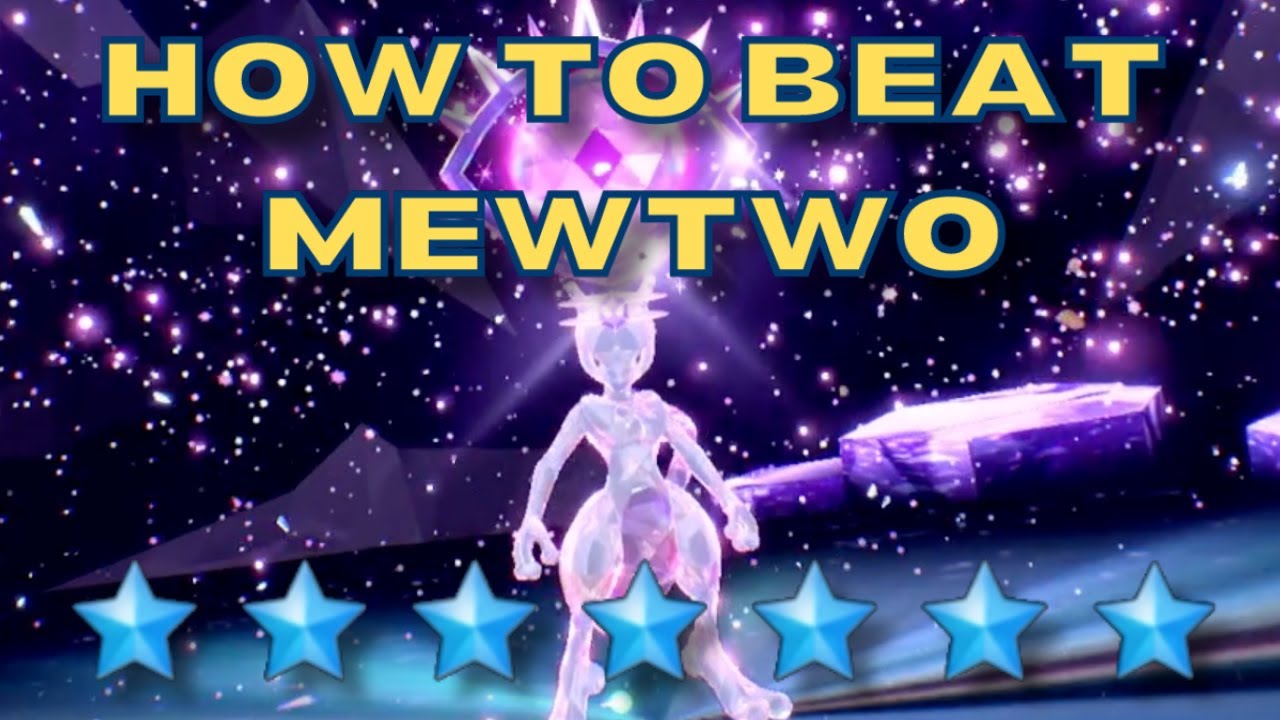 ⭐ Pokemon Scarlet and Violet ⭐ MEWTWO ⭐ ☄️ SHINY OR NON SHINY TERA RAID  BUILD ☄️