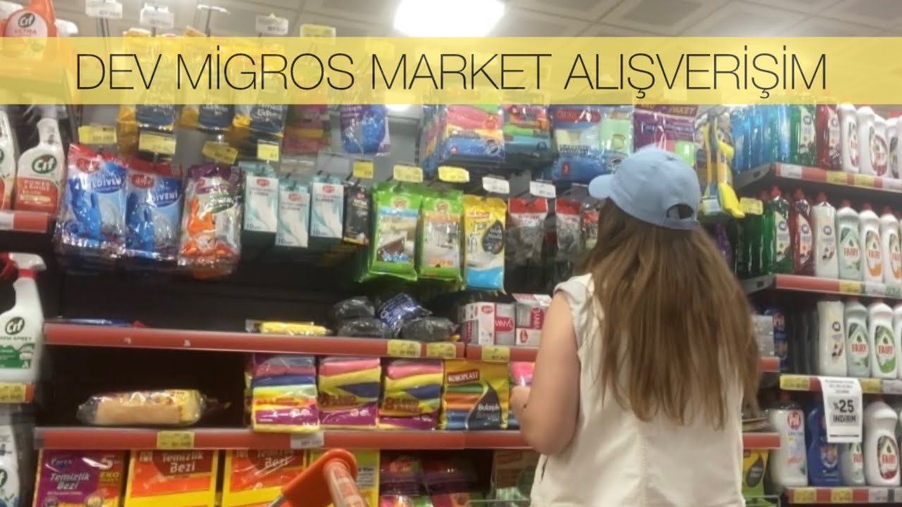 DEV ASMR MİGROS ALIŞVERİŞİM 🔫 İKİ AYDIR YAPILMAYI BEKLEYEN DEV ALIŞVERİŞ 💕