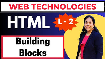 Introduction to HTML, Web Technologies, BCA Semester-1 | Complete Course, IP University