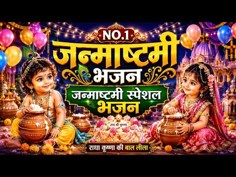 NO.1 जन्माष्टमी भजन | राधा कृष्णा की बाल लीला | जन्माष्टमी स्पेशल भजन 2026 | Krishna Bhajan