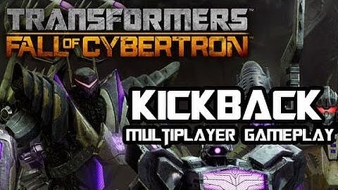 Transformers Fall of Cybertron - Dinobots or Insecticons? Kickback Multiplayer Gameplay w/ Live Commentary