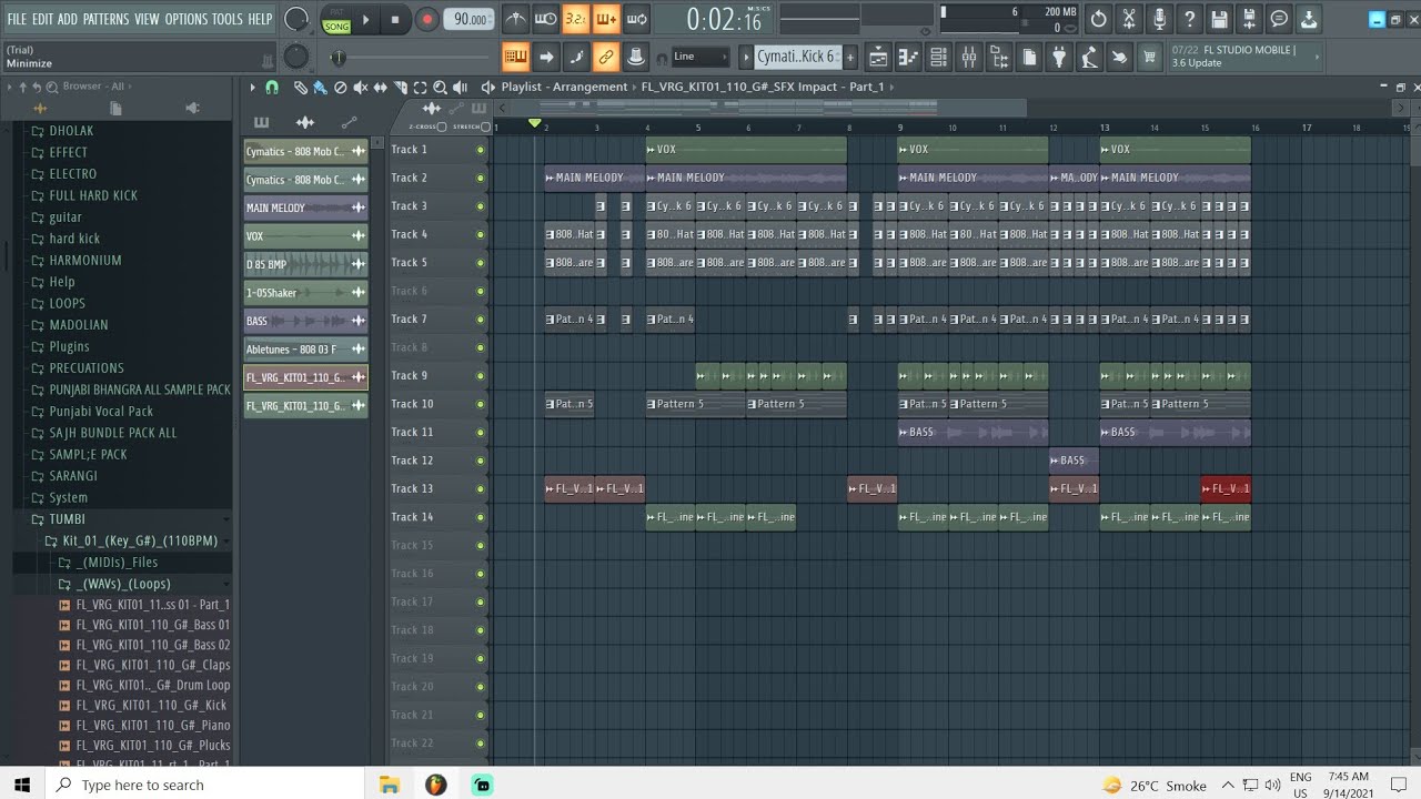 how to make Arabic beat in fl studio 20