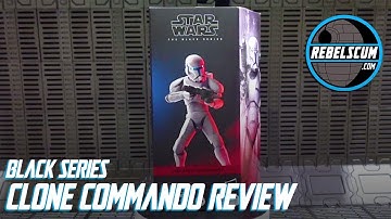 Star Wars Black Series Clone Commando Action Figure Review