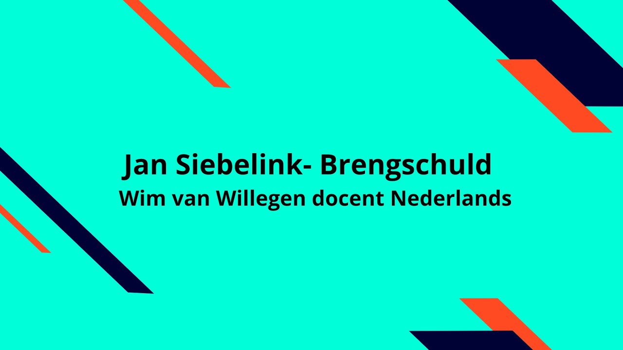 Jan Siebelink - Brengschuld