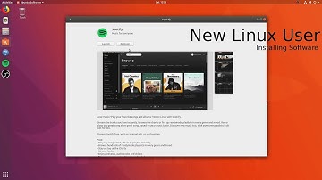New Linux User - Installing and Removing Software
