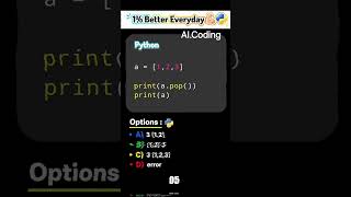 1% better everyday. #coding #programming #codingforbeginners #python #correctcoding #shorts
