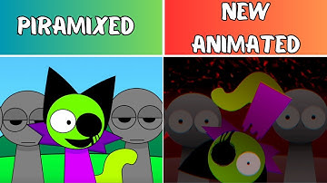 Incredibox Sprunki Pyramixed But Animated New Version - Normal VS Horror Versions