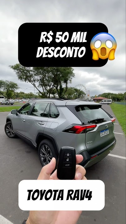 Toyota RAV4 2025 PREÇO DESPENCOU! R$ 50 mil reais de desconto e taxa 0. Será que agora vale a pena?