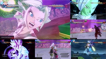 ALL CAST CHARACTERS TECH COMBOS (FINALE) | Dragon Ball Xenoverse 2