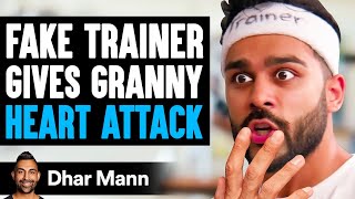 FAKE TRAINER Gives GRANNY HEART ATTACK ft. @AdamW  | Dhar Mann screenshot 5