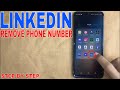 ✅  How To Remove Phone Number On Linkedin 🔴