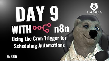 Day 9: Master n8n Cron Triggers - Automate on ANY Schedule! Learn n8n in a year with me