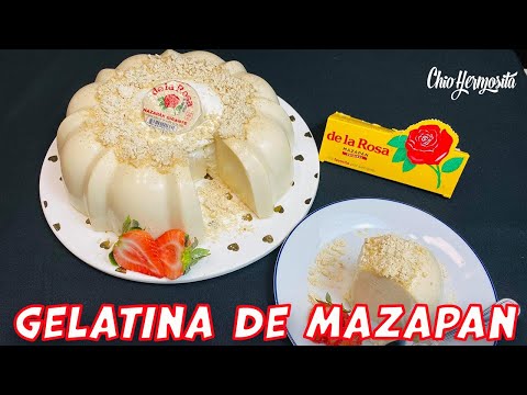 Gelatina de mazapán