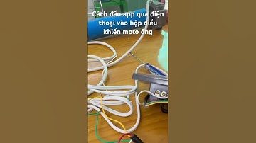 Đấu công tắc thông minh vào bộ điều khiển kato ,moto ống