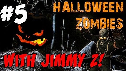 HALLOWEEN ZOMBIES SPECIAL with Jimmy Zielinski!!! [FINALE] ★ "Halloween Town!" (CoD Zombies)