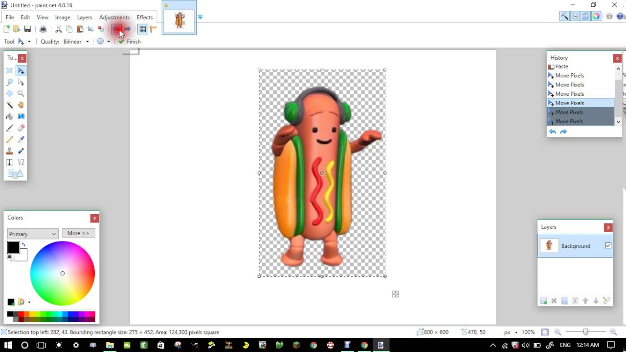 How to Paste a Transparent Image Without Destroying the Background