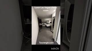The Luxor Las Vegas Room 17-134. #tourangie #travelagent #travel #lasvegas #vegas #budgetfriendly