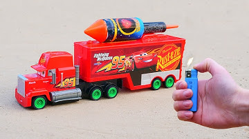 Experiment: XXL ROCKET INSTEAD OF THE ENGINE IN A TRUCK