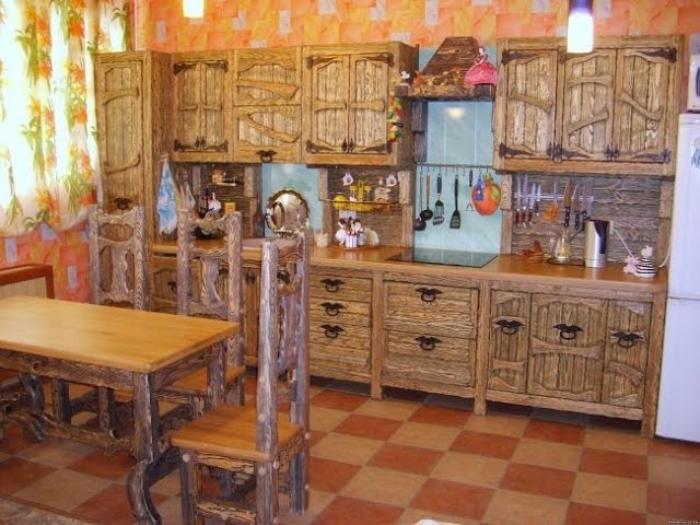 Классическая Кухня в Стиле Кантри