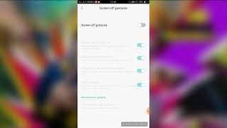 Oppo A37 All gesture settings