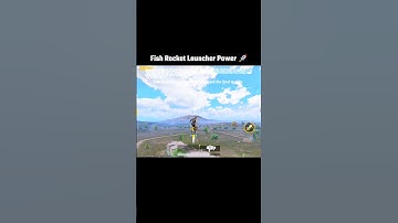 Fish Rocket Launcher 🚀 New Power 4.1 Update BGMI/PUBG #shorts #pubgmobile #bgmi #darrowgaming