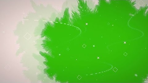 Green screen ink drop photo slideshow | New ink photo slideshow