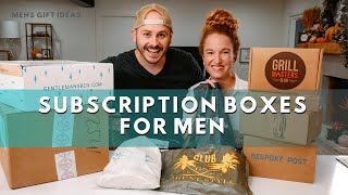 10 Subscription Boxes for Men  Our Largest Men's Box Haul