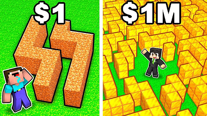 Labirint de $1 vs Labirint de $1M!