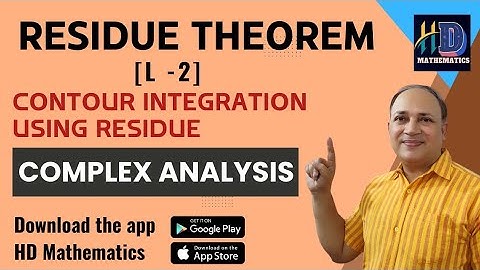 Residue/L 2/contour integration using residue/residue at pole in complex analysis in hindi Bsc3math