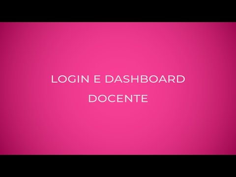 RALFeducation Tutorial: Login e Dashboard - docente