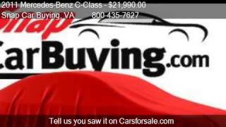 2011 Mercedes-Benz C-Cl C300 4Matic Sport Sedan For Sale
