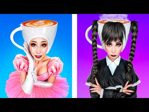 Apa Yang Terjadi Pada Ballerina Cappuccina? Italian Brainrot vs Wednesday Addams!!