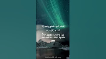 #quran #islam #коран  سورة غافر‏Surat Ghafir 40:52-56