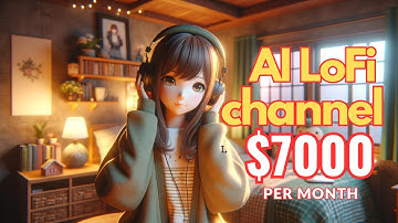 Generate $7000 per month 💰 : Create Your Own Profitable LoFi Channel with AI