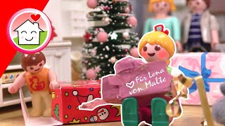 Playmobil Familie Hauser - Weihnachtsfreude - Geschichte mit Anna, Lena und Malte