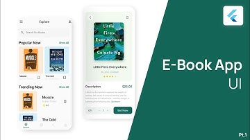 EBook App | Flutter UI