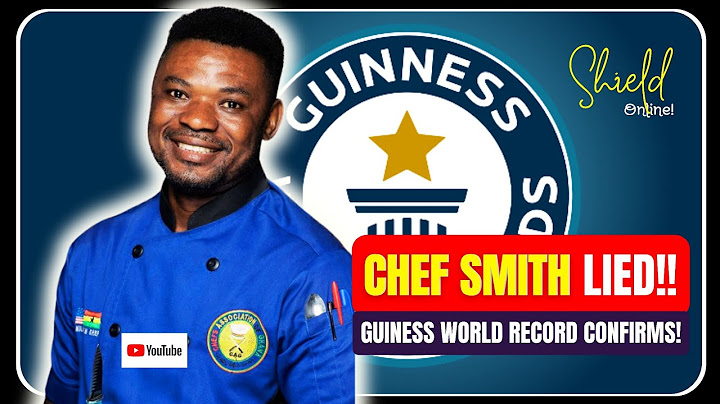 CHEF SMITH lied about breaking Cook-a-thon Record - GWR confirms!