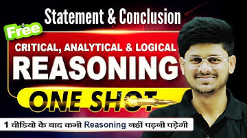 Statement and Conclusion Reasoning Tricks | Statement and Conclusion Reasoning 2 | Kathan Nishkarsh