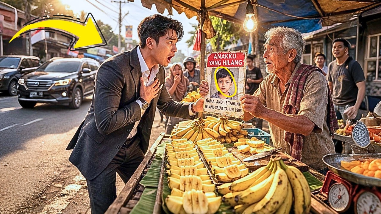 27 Tahun Mencari Anaknya, Kakek Penjual Pisang Ini Tak Tahu Anaknya Sudah Jadi Miliarder ...