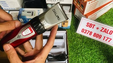 Tông Đơ Cắt Tóc Giá Rẻ Chỉ 200k 1 Bộ / Tông Đơ Cắt Tóc Gia Đình Siêu Bền 