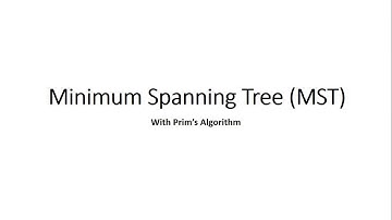 Minimum Spanning Tree - Algoritma Prim