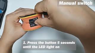 the 3 gear remote control heated insoles using and the paired the insoles.
